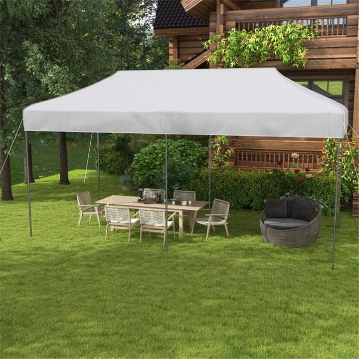 Hommoo Outdoor Gazebo Tent, Canopy Tent, Outdoor Sun Shade Shelter, Pop Up Canopy Tent Image 1