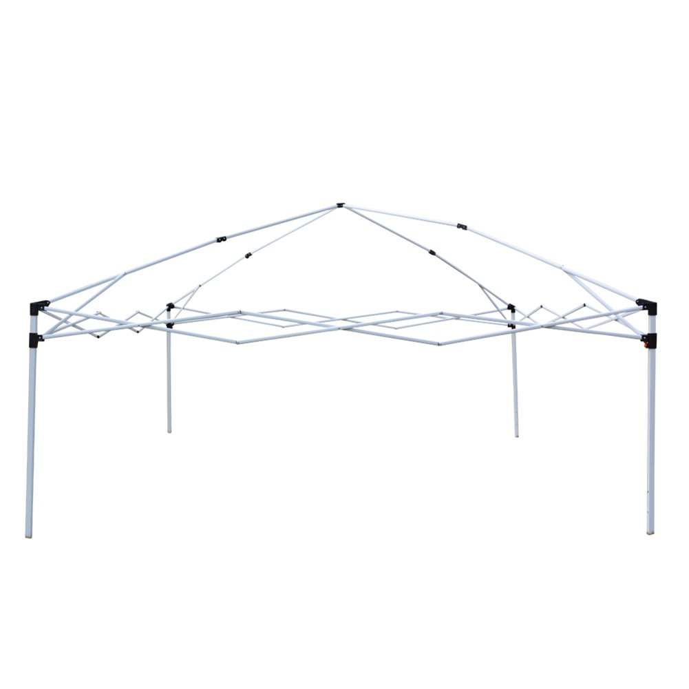 Hommoo 10x10 Outdoor Tent Canopy for Parties, Portable Folding Tailgate Ten, Waterproof Tent Canopy, White Image 7