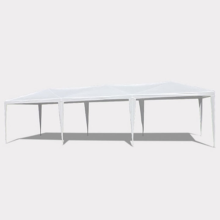 10x30 Heavy Duty Outdoor Canopy Tent for Party with 5 Removable Sidewalls, Waterproof Gazebo Event Shelter White Image 6