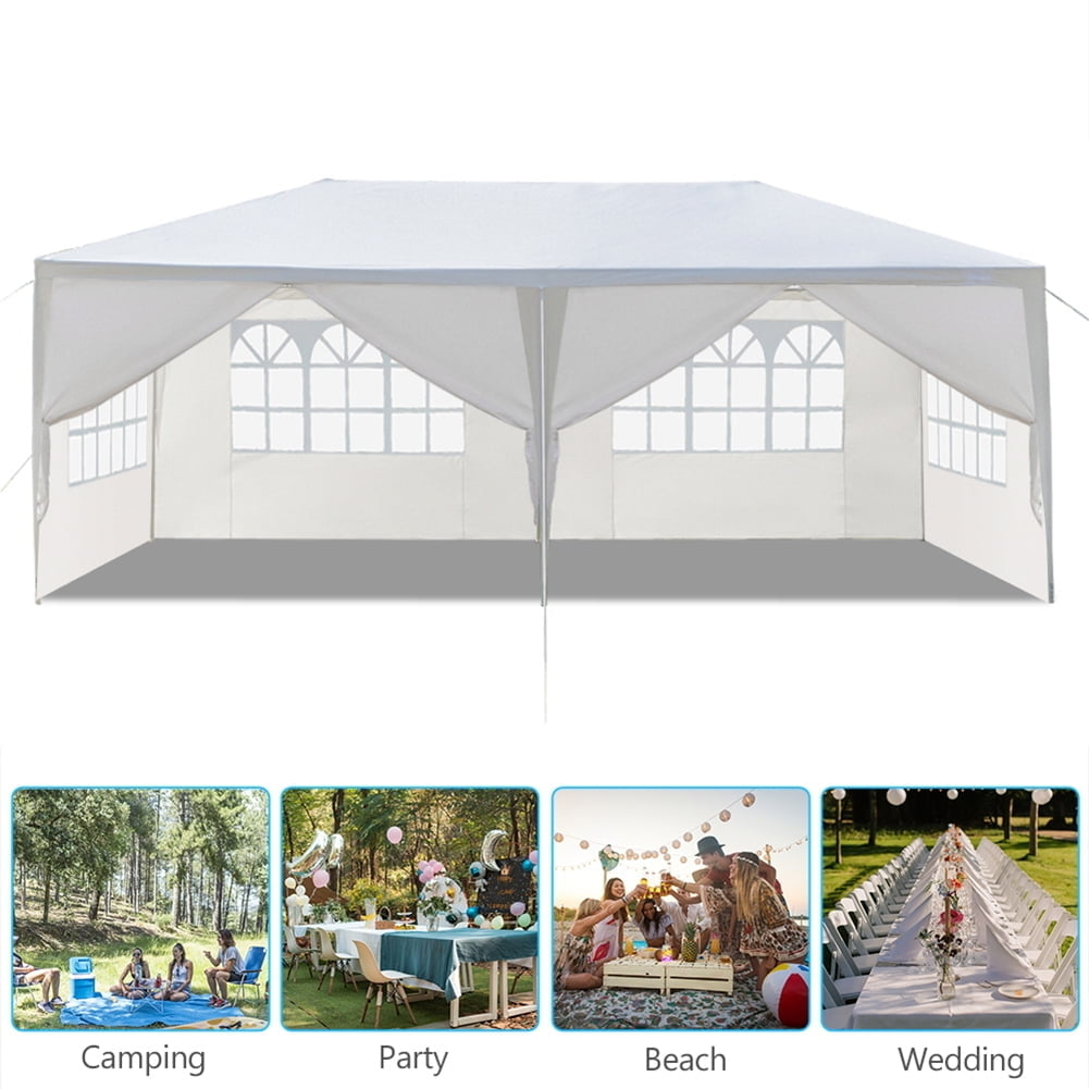 Waterproof Party Tent 10x20 Outdoor Wedding Canopy Tents for Parties with 6 Removable Sidewalls Event Booths Gazebo Image 5