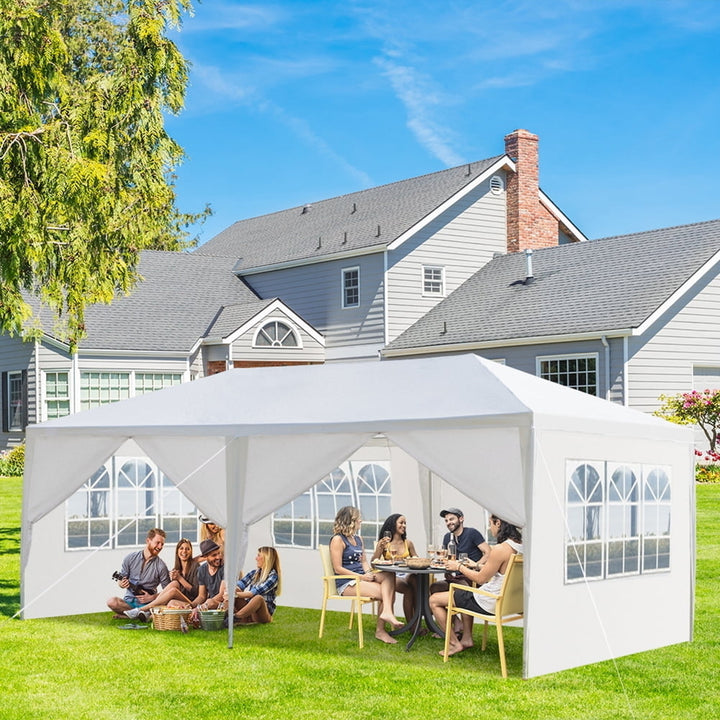 Waterproof Party Tent 10x20 Outdoor Wedding Canopy Tents for Parties with 6 Removable Sidewalls Event Booths Gazebo Image 6