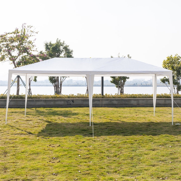 Hommoo 20x10 Heavy Duty Canopy Tent, Portable Camping Gazebo Event Shelters with Without Sidewalls Image 4