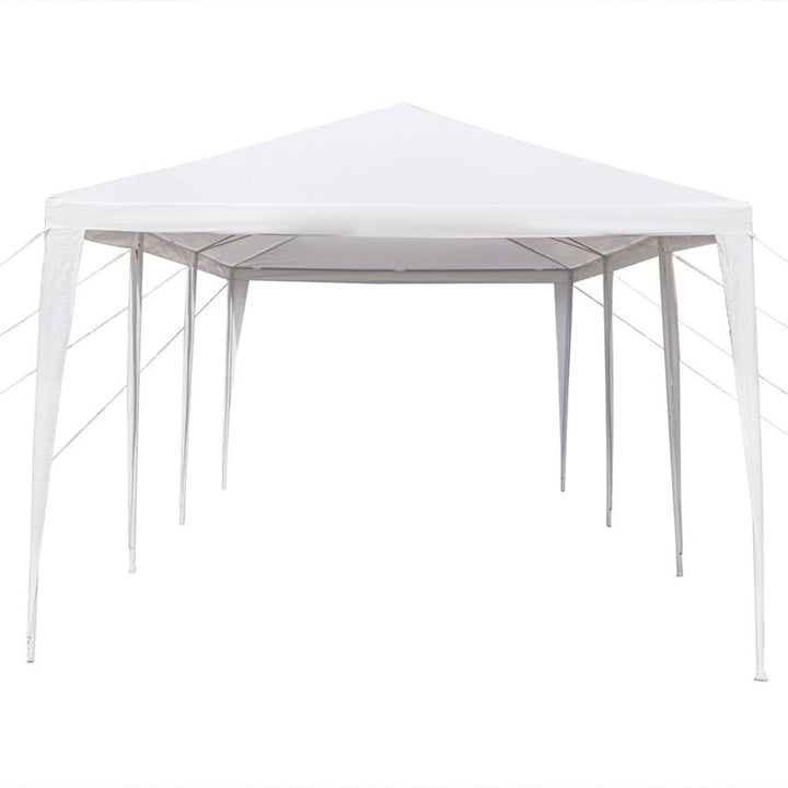 Hommoo Outdoor Gazebo Tent, Canopy Tent, 39m Non-Cloth PE Cloth Plastic Sprayed Iron Pipe Outdoor Party Tent White Image 5