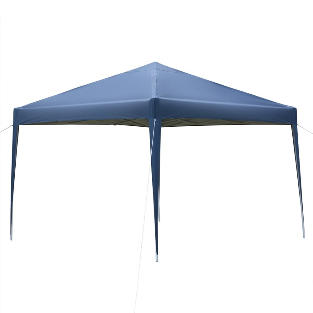 Hommoo 10x10 Outdoor Tent Canopy for Parties, Portable Folding Tailgate Ten, Outside Party Waterproof Tent, Blue Image 5