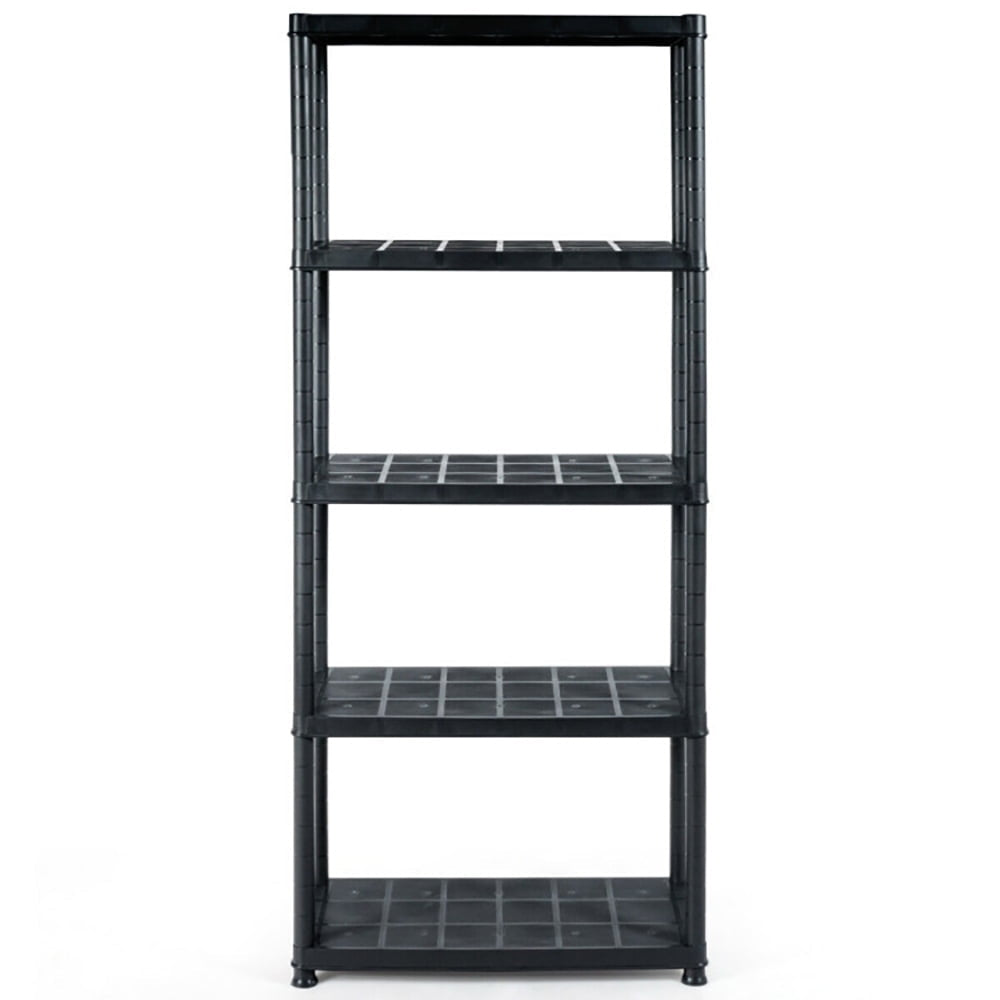 Hommoo Wire Rack, Storage Rack Shelving Units, 5-Tier Storage Shelving Freestanding Heavy Duty Rack Image 1