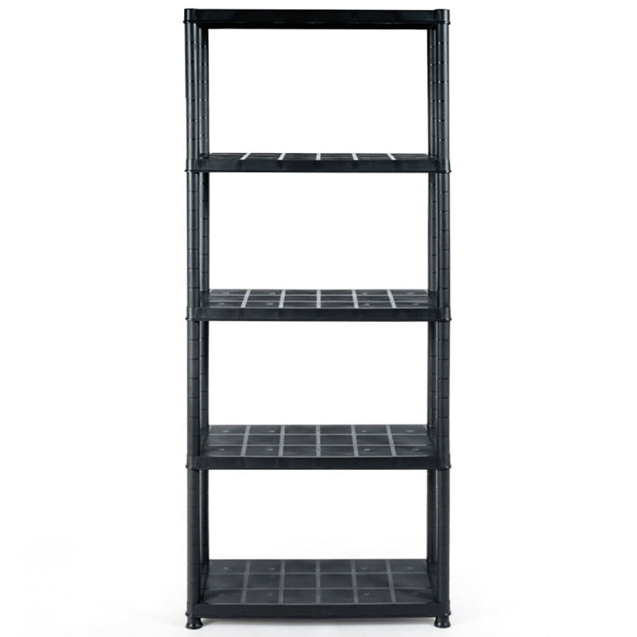 Hommoo Wire Rack, Storage Rack Shelving Units, 5-Tier Storage Shelving Freestanding Heavy Duty Rack Image 1