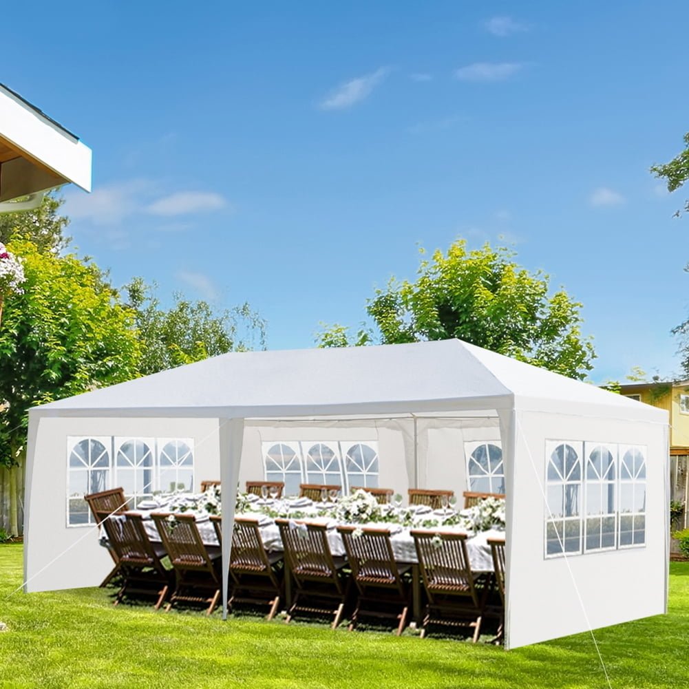 Waterproof Party Tent 10x20 Outdoor Wedding Canopy Tents for Parties with 4 Removable Sidewalls Event Booths Gazebo Image 3