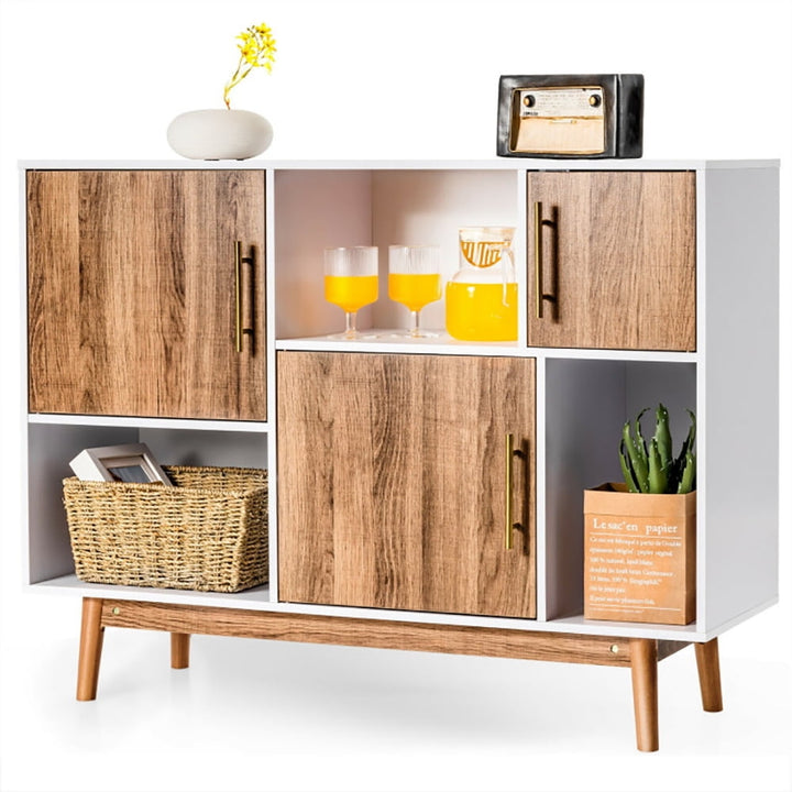 Hommoo Sideboard Storage Cabinet with Storage Compartments Image 2