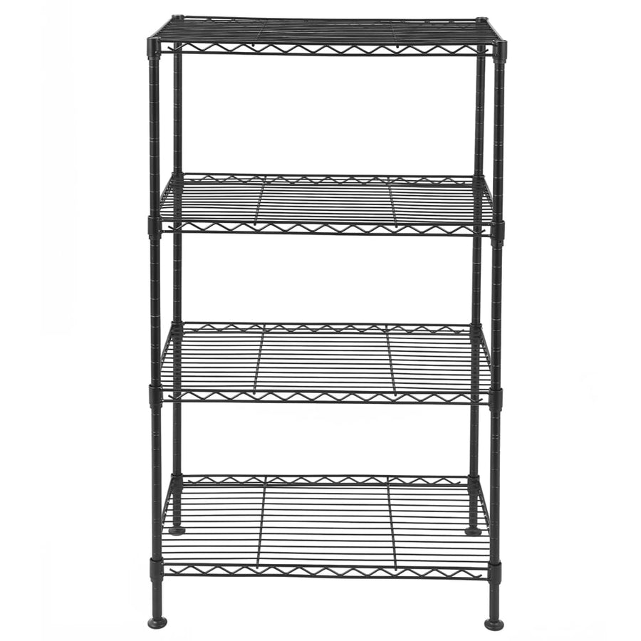 Hommoo 4-Tier Industrial Welded Wire Shelving, Heavy Duty Storage Shelving Image 1