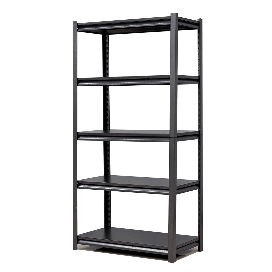 Hommoo 5-Tier Steel Shelving, Heavy Duty, Adjustable Heights, 2000lb Capacity, 31.5"W x 15.75"D x 63"H Image 1