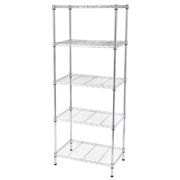 Hommoo 5-Tier Shelving Units, Storage Shelves, Storage Racks Organizer for Clothes, Kitchen, Garage Shelves and Racks Image 1