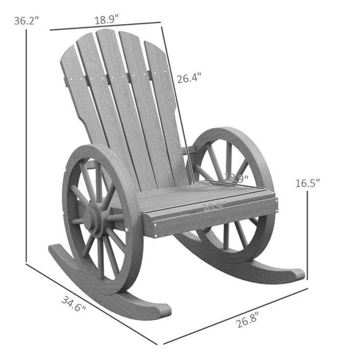 Hommoo Recliner Chair,rocking Chair,reading Chair,lounge Chair,balcony Furniture,outdoor Patio Furniture,lawn Image 3