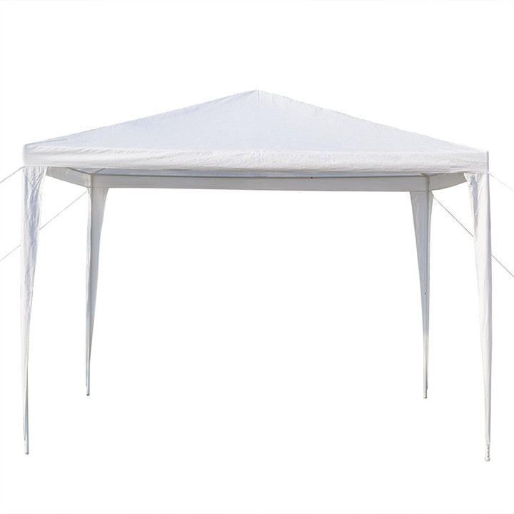 Hommoo Outdoor Gazebo Tent, Canopy Tent, Outdoor Sun Shade Shelter, 3 x 3m Waterproof Tent with Spiral Tubes White Image 6