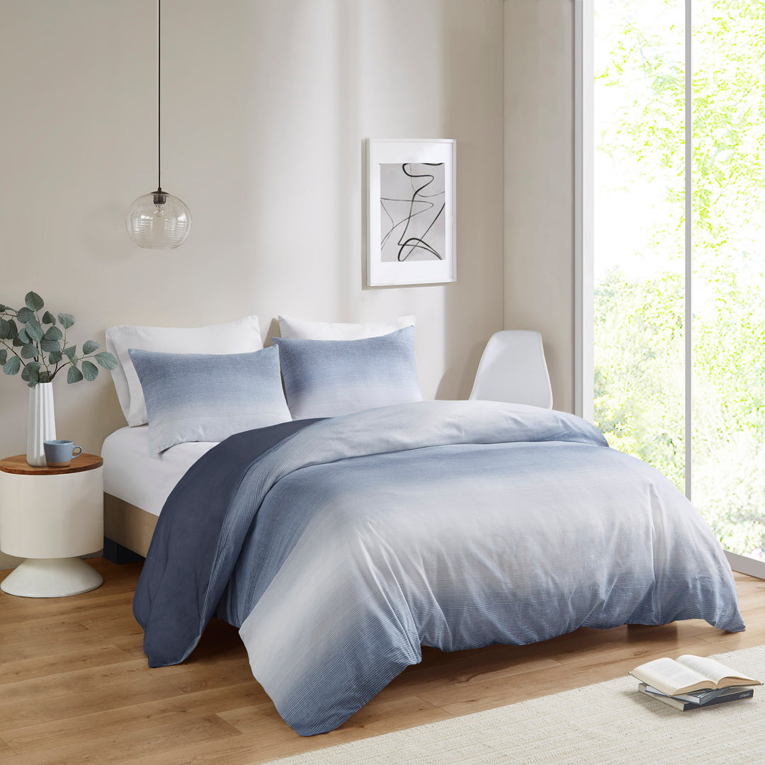 Gracie Mills Sylvester 3-Piece Ocean Gradient Duvet Set - GRACE-15147 Image 2