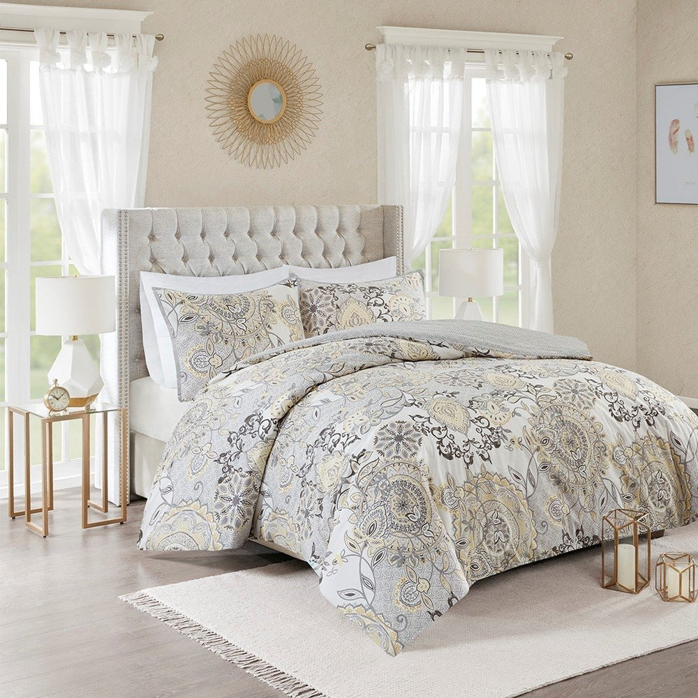 Gracie Mills Leo 8 Piece Reversible Cotton Floral Comforter Set - GRACE-10703 Image 2