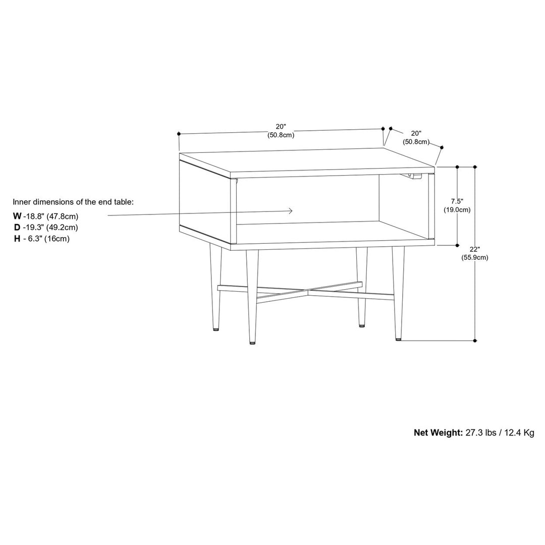 Fallon End Table Image 10