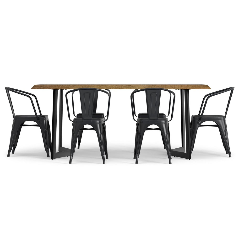 Larkin / Watkins 7 Pc Dining Set in Mango Image 2