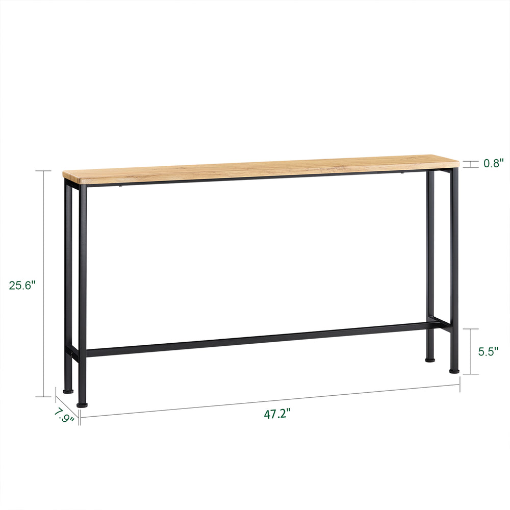 Haotian FSB19-E, Console Hall Side Table Living Room Sofa Table Image 2