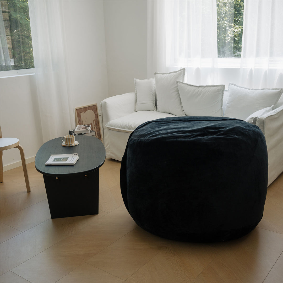 Plush Bean Bag Chair  Stylish Comfort for Your Home Image 2