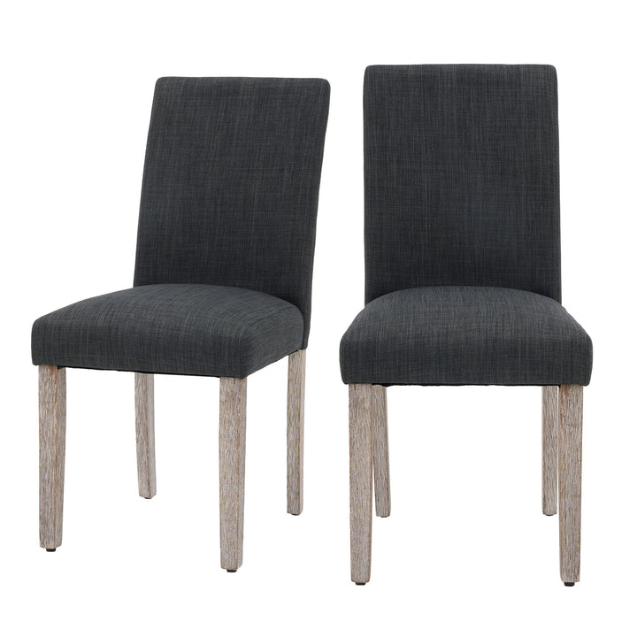 Modern Upholstered Dining Chairs Set of 2 Kitchen Chairs Comfort Meets Style Image 7