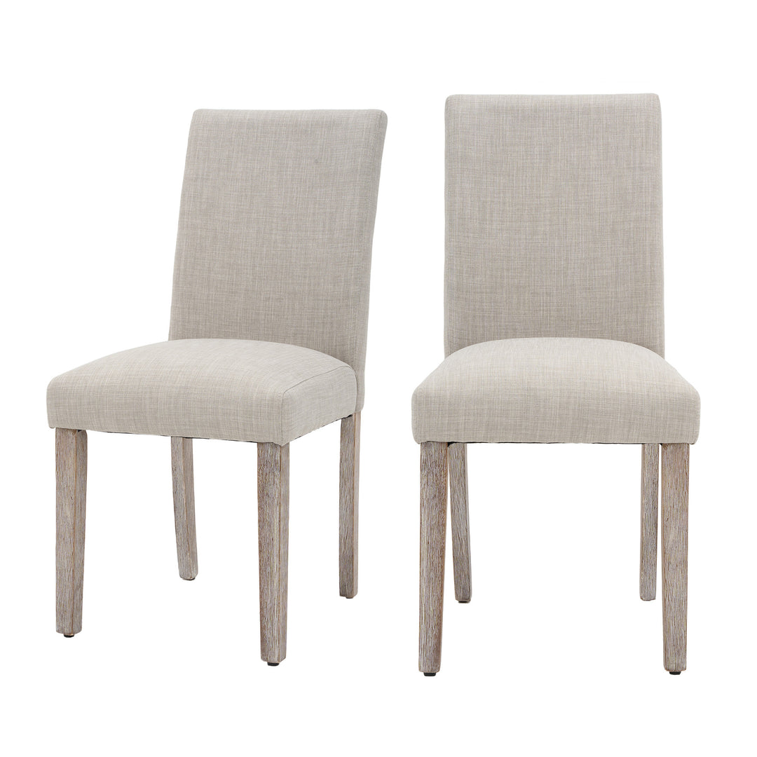 Modern Upholstered Dining Chairs Set of 2 Kitchen Chairs Comfort Meets Style Image 10