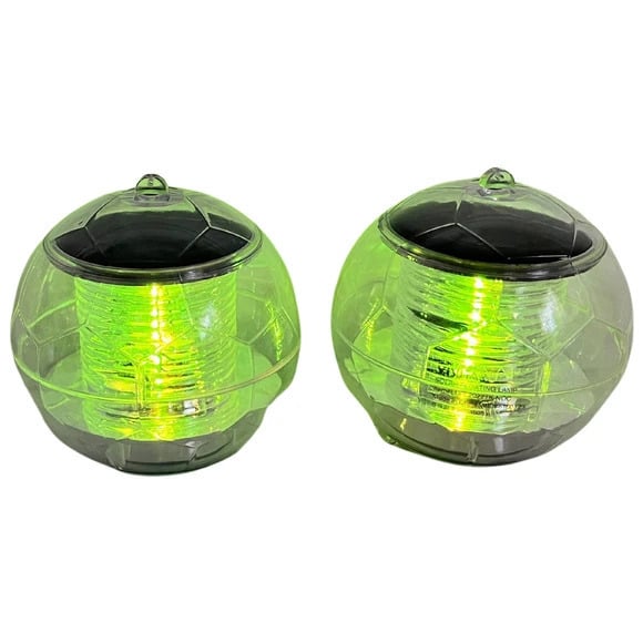 2-Pack Floating Solar Color Changing Lamps for Pool, Garden Image 7