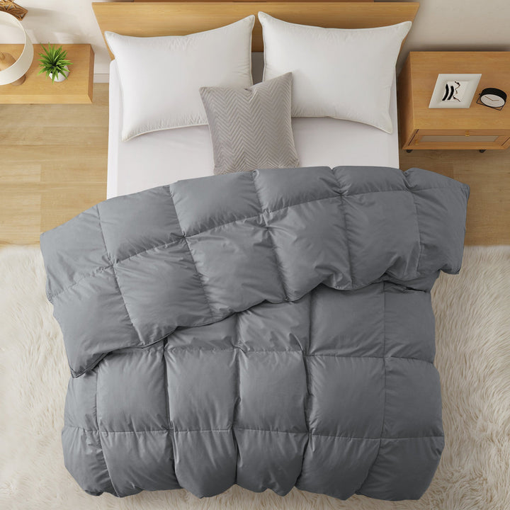 Peace Nest Goose Feather Down Fiber Comforter - Ultra Warmth Winter Duvet Insert - Hotel Luxury Bedding Comforter Heavy Image 7