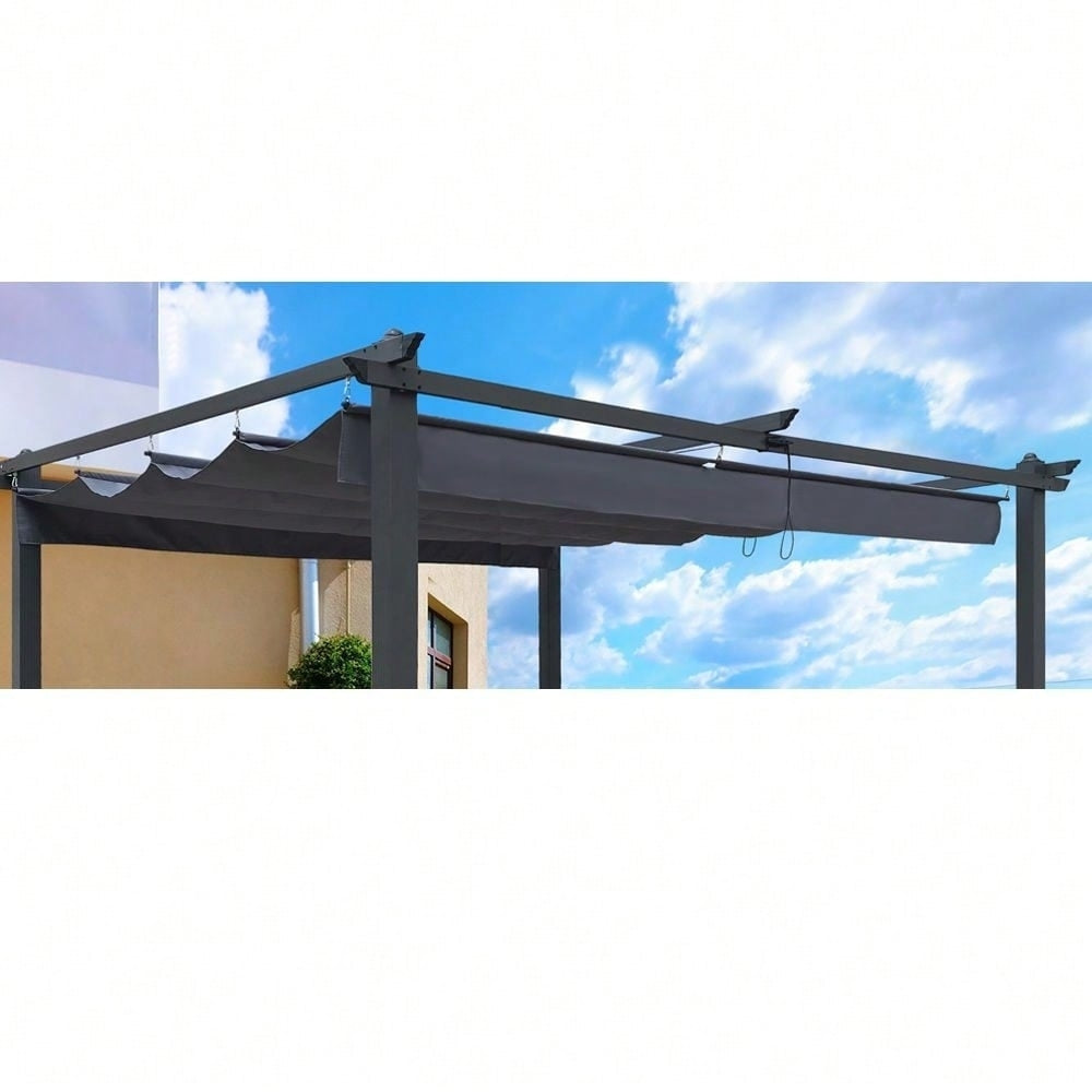 10x10 Ft. Pergola Replacement Canopy - UV Protection, Water-Repellent, Easy Assembly Image 2