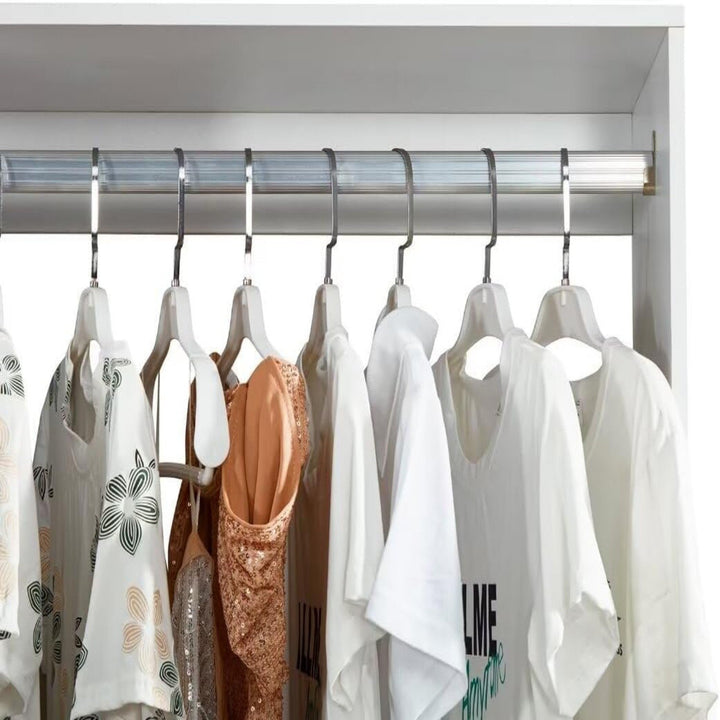 Closet System, Closet System with 6 Drawers, Closet Organizer System with 2 Hanging Rails, Closet Organizers and Storage Image 5