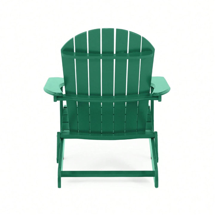 Classic Outdoor Adirondack Chair - Perfect For Relaxing In Your Patio Or Garden Image 1