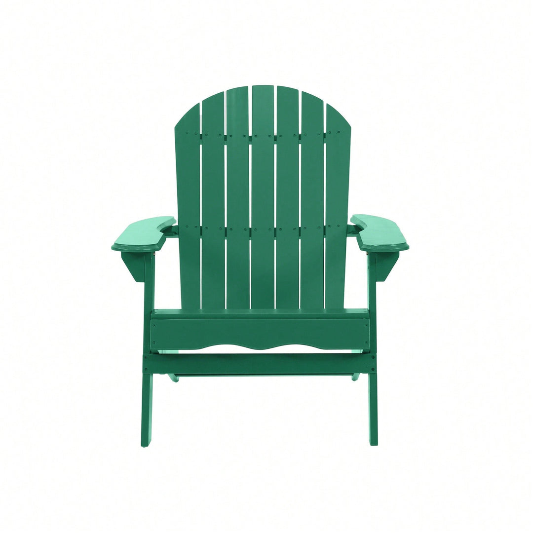 Classic Outdoor Adirondack Chair - Perfect For Relaxing In Your Patio Or Garden Image 4