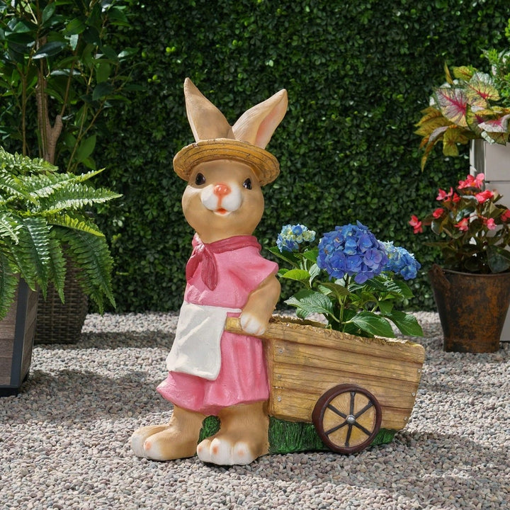 Charming Rabbit-Shaped Plant Holder For Indoor Or Outdoor Greenery Image 10