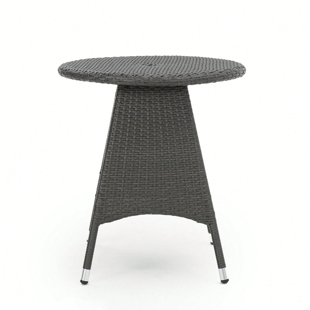 Chic Outdoor Bistro Table For Stylish Patio Dining And Entertaining Image 1