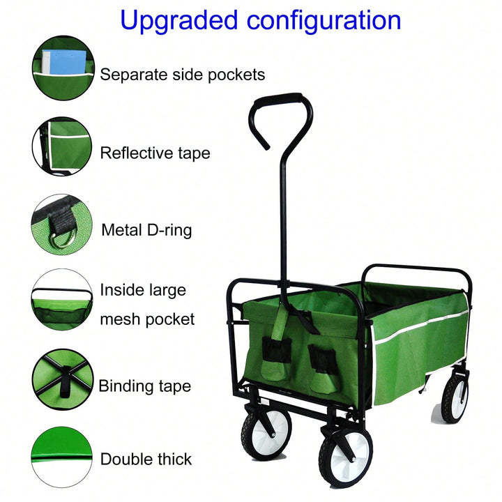 Folding Wagon, Beach Cart, Utility Wagon Image 7