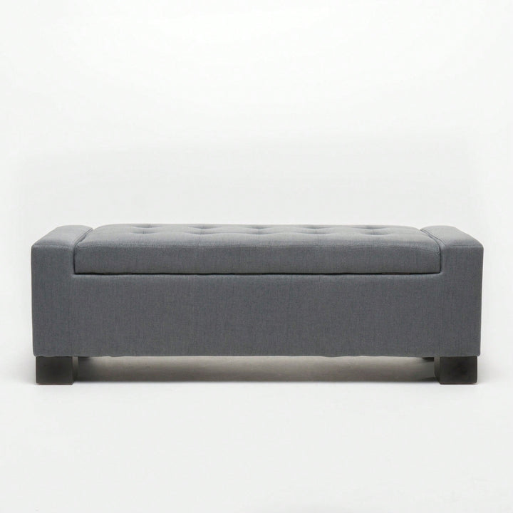 Elegant Ottoman With Plush Upholstery For Stylish Living Spaces Image 2