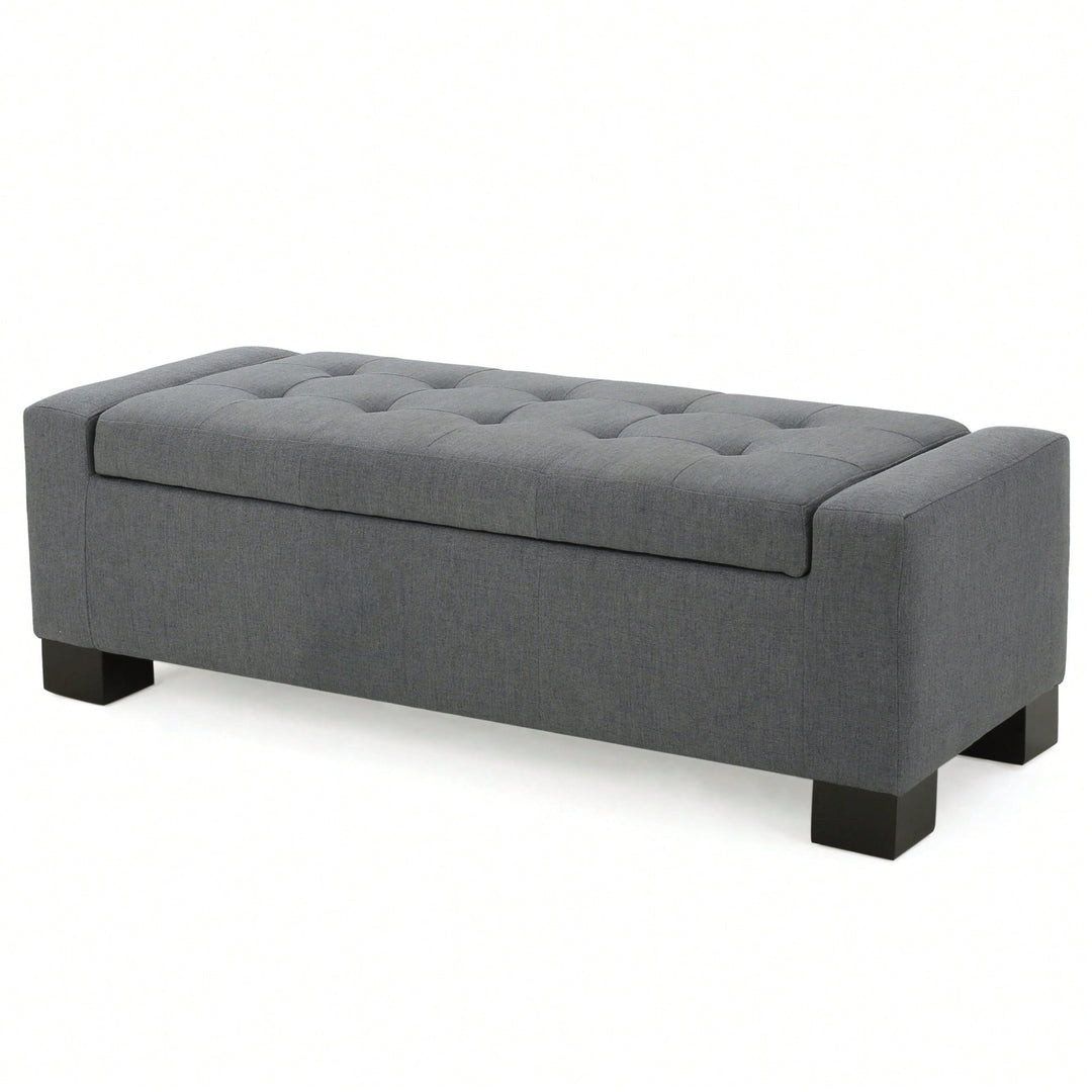 Elegant Ottoman With Plush Upholstery For Stylish Living Spaces Image 3