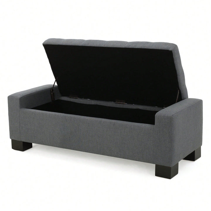 Elegant Ottoman With Plush Upholstery For Stylish Living Spaces Image 4