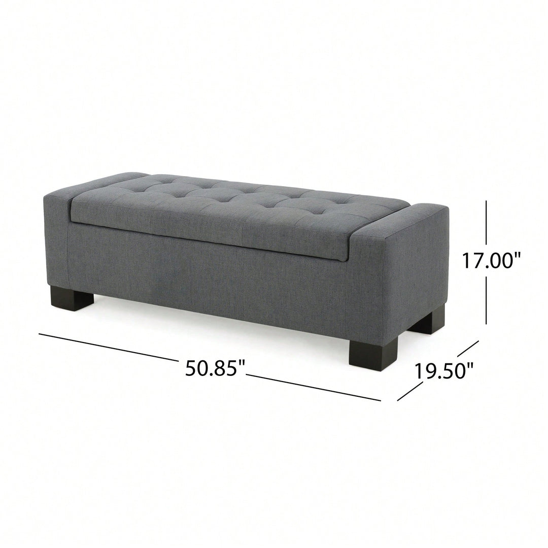 Elegant Ottoman With Plush Upholstery For Stylish Living Spaces Image 7