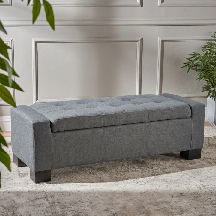 Elegant Ottoman With Plush Upholstery For Stylish Living Spaces Image 10