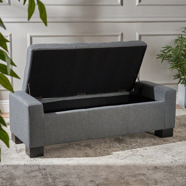 Elegant Ottoman With Plush Upholstery For Stylish Living Spaces Image 11