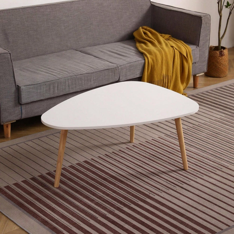 Elegant Egg-Shaped Coffee Table For Modern Living Spaces - Stylish And Unique Design Image 1