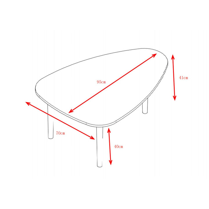 Elegant Egg-Shaped Coffee Table For Modern Living Spaces - Stylish And Unique Design Image 6