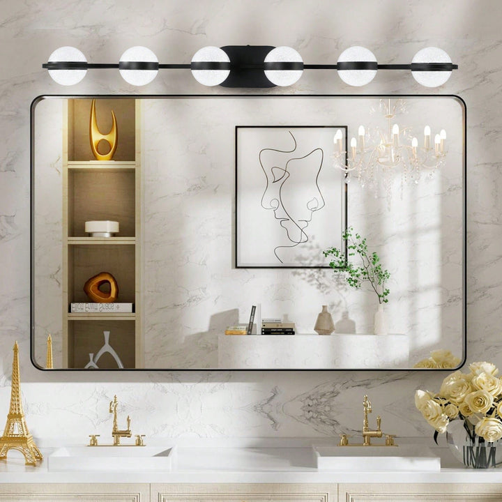 Energy Efficient 6 LED Vanity Lights for Bathroom and Home Easy Installation fine Design Image 10