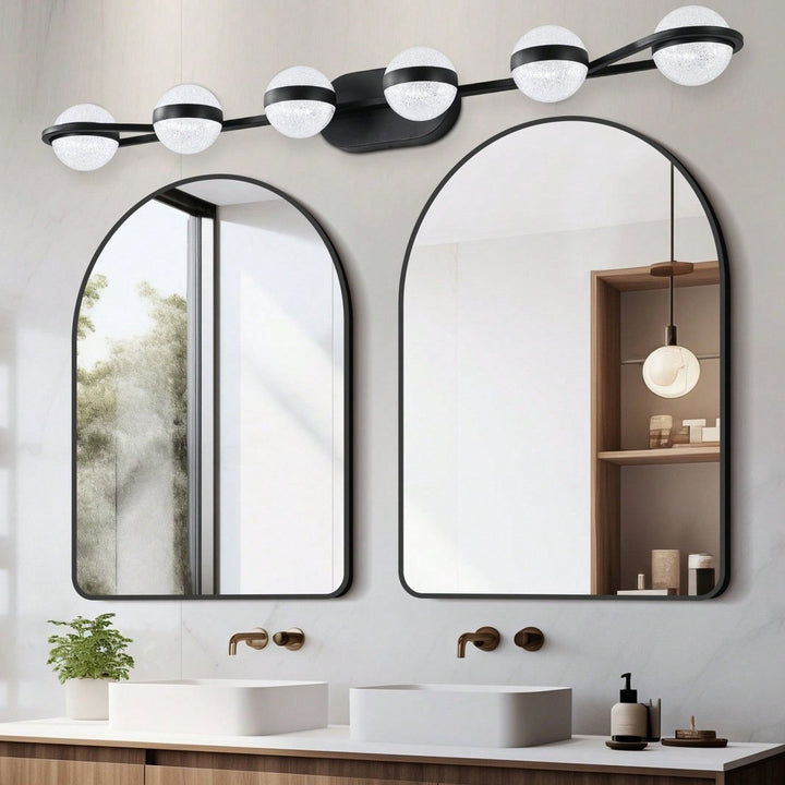 Energy Efficient 6 LED Vanity Lights for Bathroom and Home Easy Installation fine Design Image 11