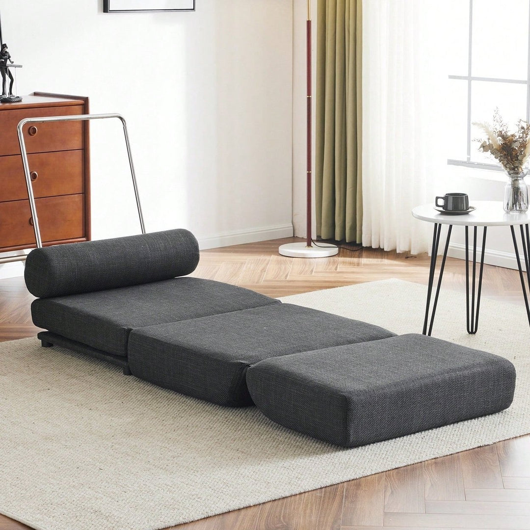 Foldable Single Sofa Bed With Pillow, Portable Foldable Sofa Bed, Leisure Sofa Chair, Easy To Store, Made Of Breathable Image 11