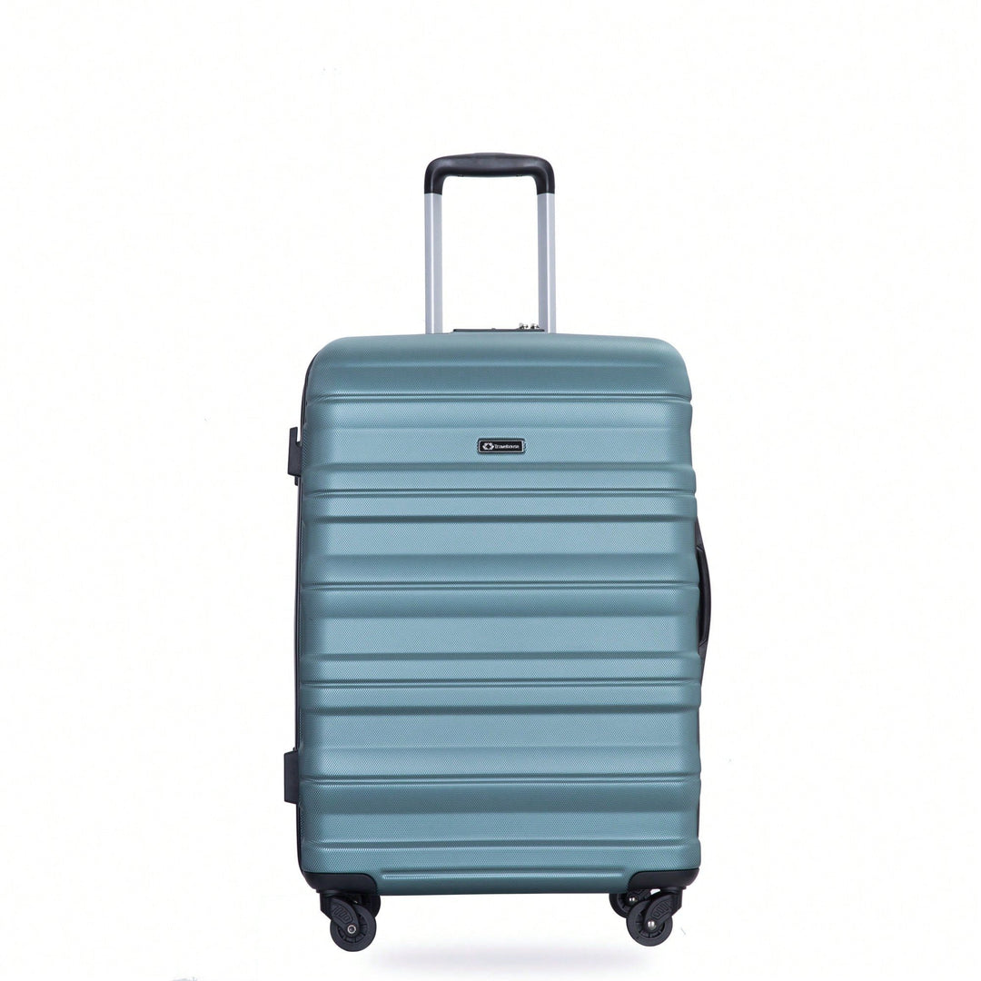 Expandable 3-Piece Lightweight PC Luggage Set With TSA Lock, Spinner Wheels, And Hooks Image 5