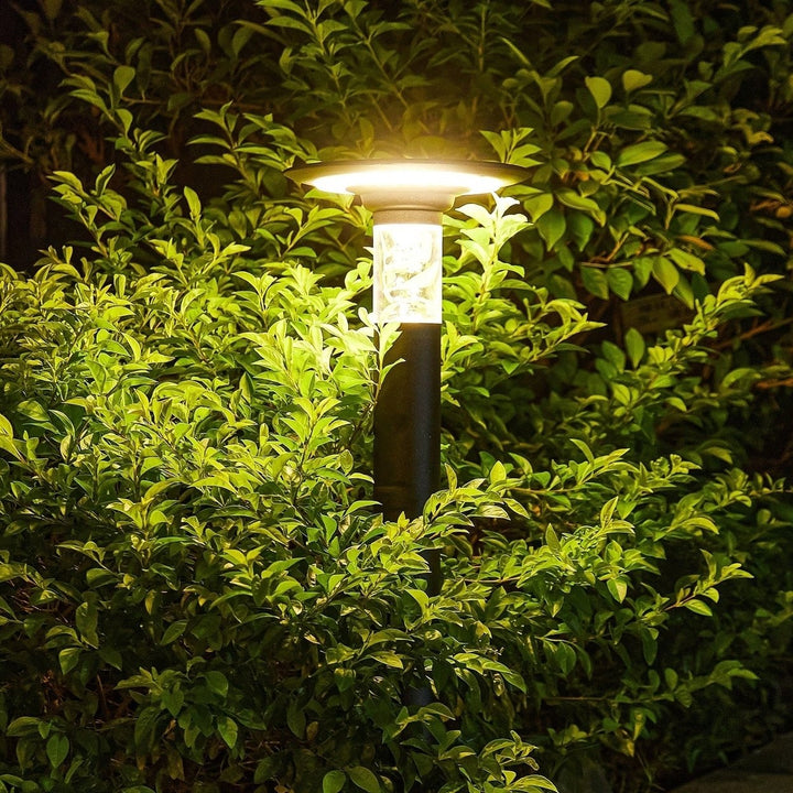 Dimmable Solar Lawn Lights IP65 Waterproof Outdoor Landscape Lighting for Gardens Parks Courtyards Energy Efficient Easy Image 1