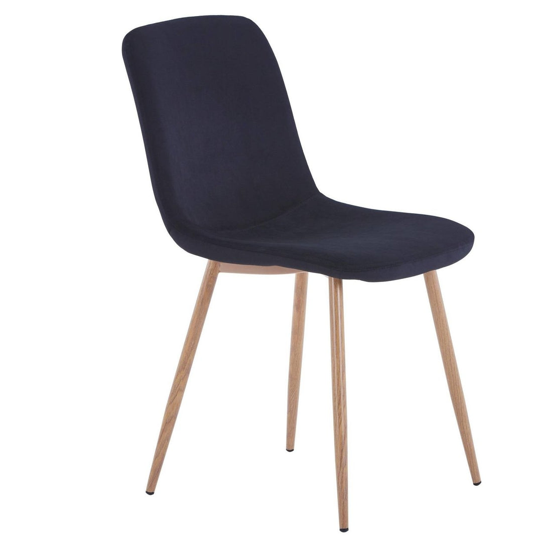 DINING CHAIR BALCK 1PC/1CTN Image 1