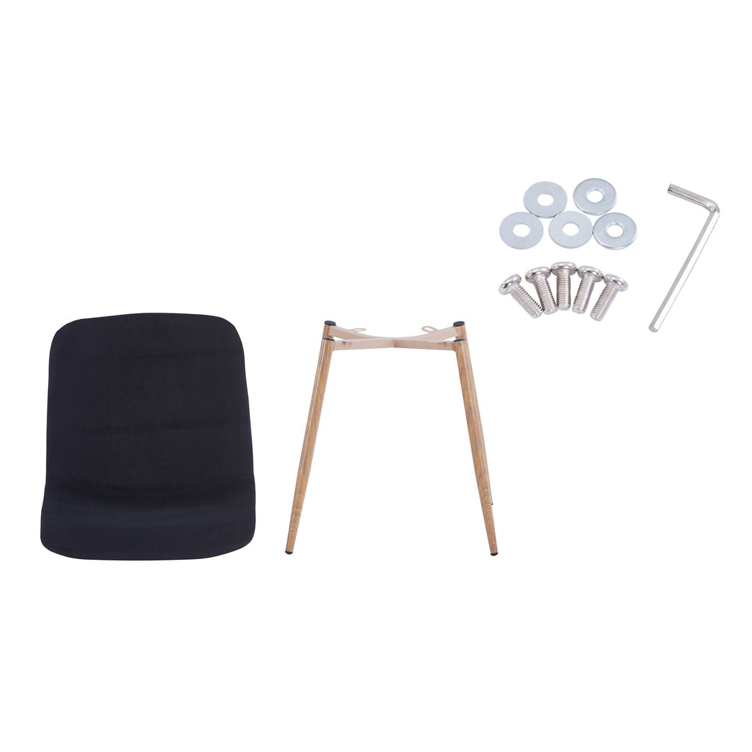 DINING CHAIR BALCK 1PC/1CTN Image 7