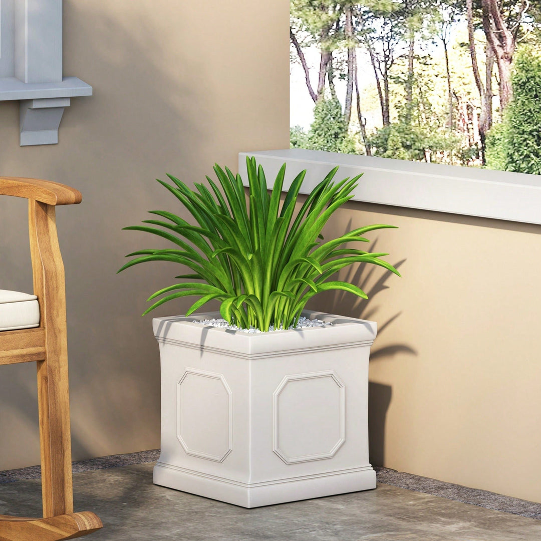 Elevate Your Outdoor Aesthetic With A Stylish Self-Watering Planter Image 4